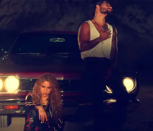Shakira y Maluma provocan y encienden la pantalla con el video Clandestino.
